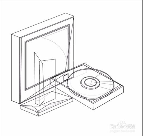 電腦光驅卡通畫設計 激活存儲微笑的機械藝術